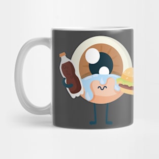 eyeball crying Mug